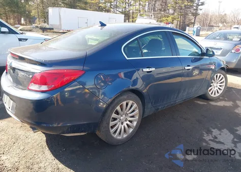 2011 Buick Regal Cxl Turbo Russelsheim from USA, damaged, VIN W04GX5GV8B1084634